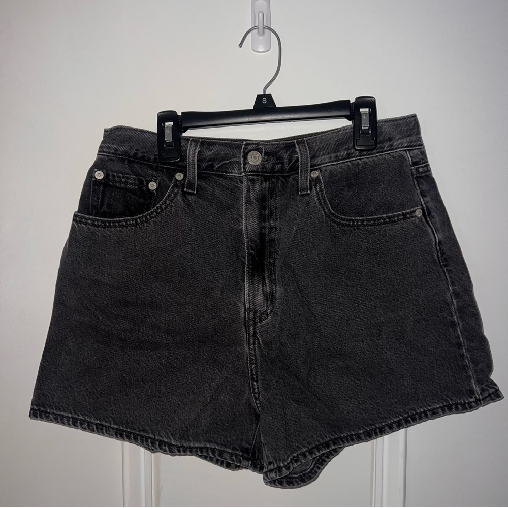 Levi's Women's Black Jean Shorts